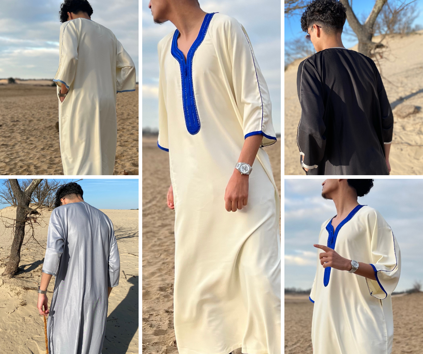 Djellaba Kaftan Jalabiya Thobe Qamis Dishdasha Kurta Abaya Robe Tunic Burnous